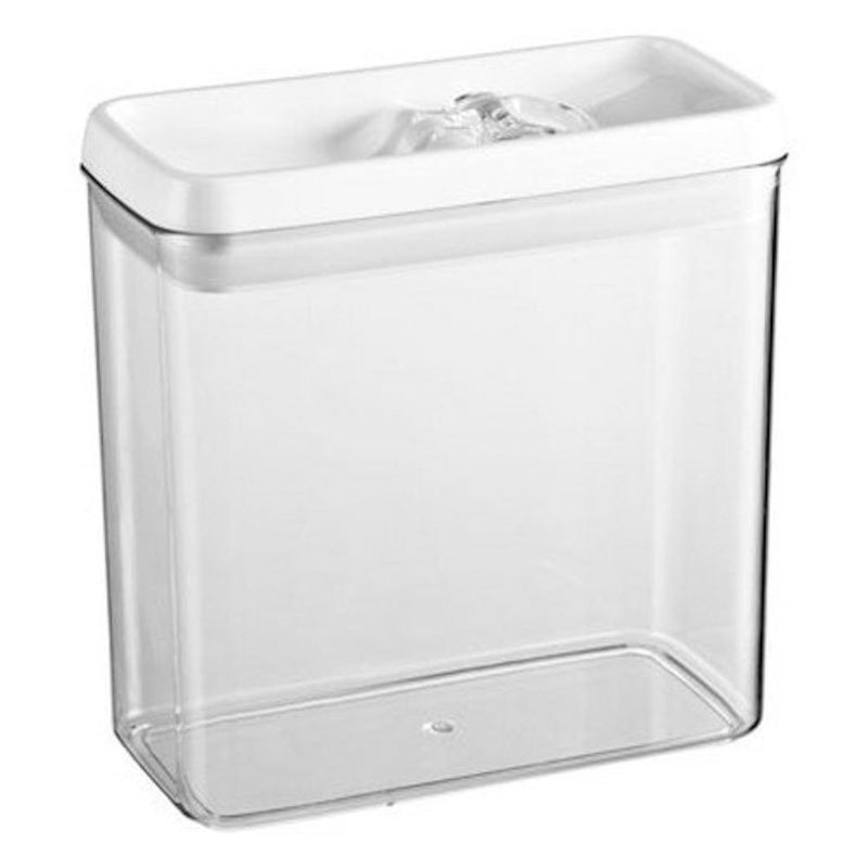 Free Free Felli Flip Tite Acrylic Food Storage Rectangular Canister  91 oz. - Image 1